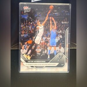 New 2026 Topps Now! Victor Wembanyama